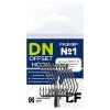 Офсетный крючок Crazy Fish DH Offset Joint Hook №1  (10шт.)