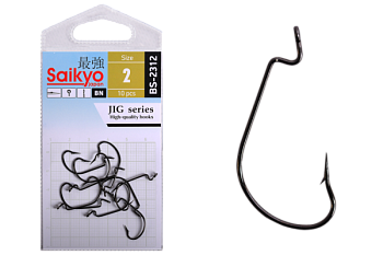 Крючки Saikyo BS-2312 R № 2 (10шт.)