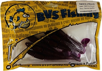 Силиконовая приманка BVS Fishing ТИОГА (70мм) цвет: 002-1 (6 шт./уп.)