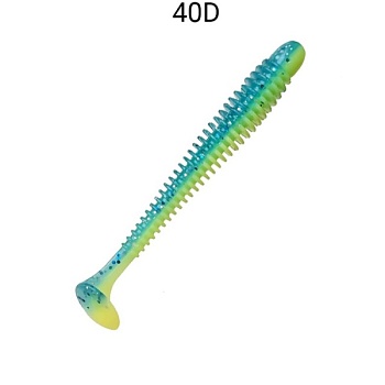 Силикон. приманки Crazy Fish Vibro Worm 4.5.  77-115-40d-6
