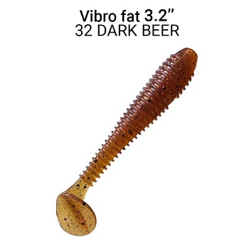 Силикон. приманки Crazy Fish Vibro Fat 3.2  73-80-32-6