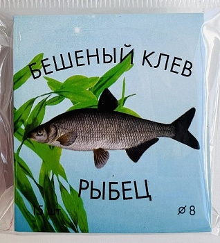 D-6 Бойлы оснащенные Fish-ka Рыбец белый (10 шт./уп)