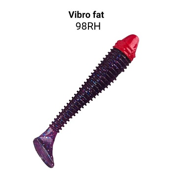 Силикон. приманки Crazy Fish Vibro Fat 4  14-100-98RH-6