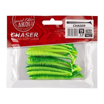 Силиконовая приманка AKKOI CHASER 75mm SC17