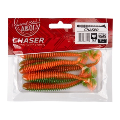 Силиконовая приманка AKKOI CHASER 88mm SC20