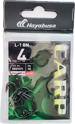 Крючки HAYABUSA L-1  BN №4