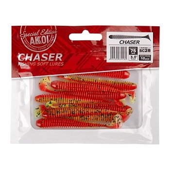 Силиконовая приманка AKKOI CHASER 75mm SC28