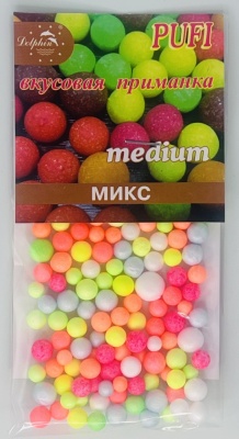 Пенопласт Dolphin МИКС medium (10шт./уп)