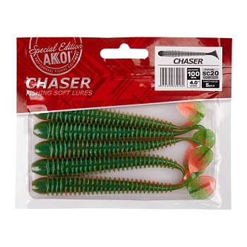 Силиконовая приманка AKKOI CHASER 100mm SC20