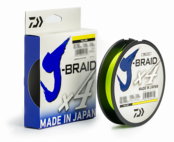 Плетенный шнур DAIWA J-Braid X4E 0.13mm 135 m
