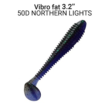 Силикон. приманки Crazy Fish Vibro Fat 3.2  73-80-50d-6