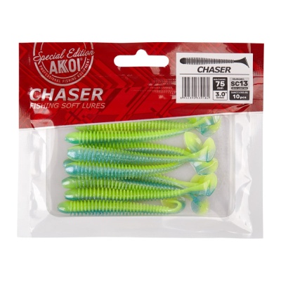Силиконовая приманка AKKOI CHASER 75mm SC13