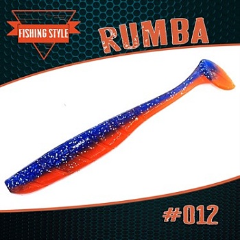 RUMBA  2.5" (64мм) уп.10шт. #012 BLUE ORANGE