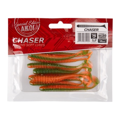 Силиконовая приманка AKKOI CHASER 75mm SC20