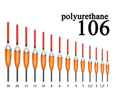 106  Поплавок из полиуретана  Wormix  1гр. (10шт.)