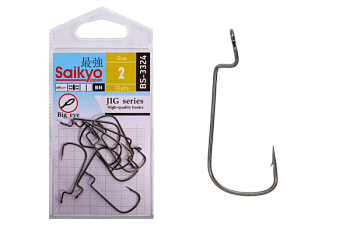 Крючки Saikyo BS-3324 BN № 2 (10шт.)
