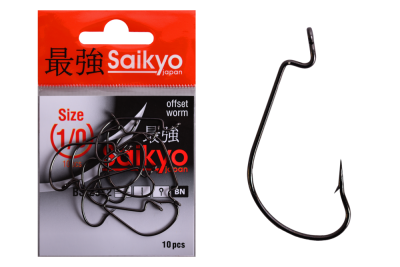 Крючки Saikyo BS-2312 BN № 1/0 (10шт.)