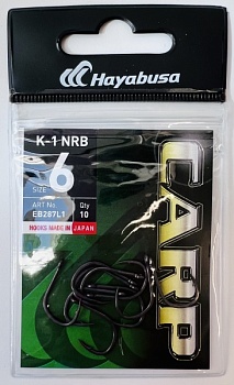 Крючки HAYABUSA К-1 NRB  №6