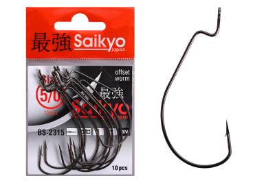 Крючки Saikyo BS-2315 BN № 5/0 (10шт.)