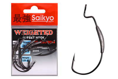 Крючки Saikyo BS-2333 Weighted BN № 3/0 (5шт.)