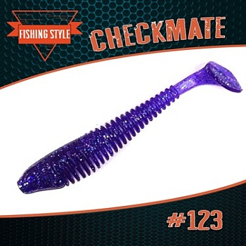 CHECKMATE 4" (102 мм)уп.5 шт.#123 Violet
