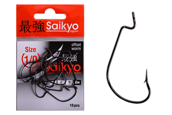 Крючки Saikyo BS-2312 R № 1/0 (10шт.)