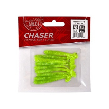 Силиконовая приманка AKKOI CHASER 50mm SC01