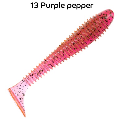 Силикон. приманки Crazy Fish Vibro Fat 4  14-100-13-6