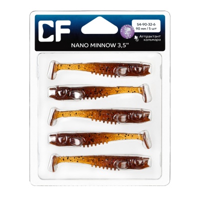 Силикон. приманки Crazy Fish NANO MINNOW 3.5  54-90-32-6