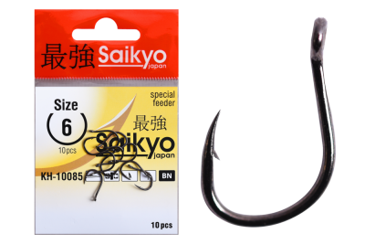 Крючки Saikyo KH-10085 SPECIAL FEEDER BN № 6 (10шт.)