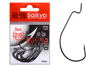 Крючки Saikyo BS-2315 BN № 2/0 (10шт.)