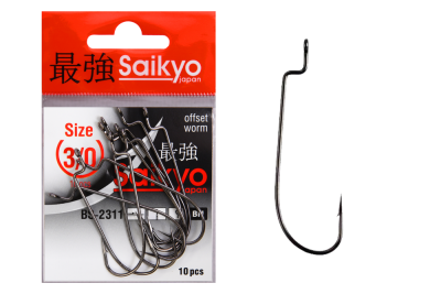 Крючки Saikyo BS-2311 BN №3/0 (10шт.)