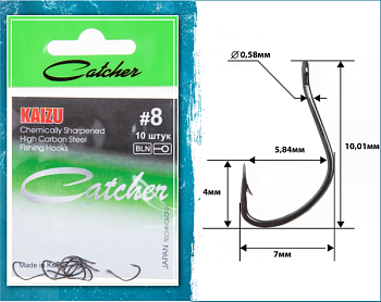 Крючок Catcher KAIZU №8