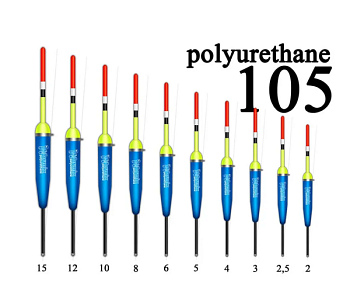 105  Поплавок из полиуретана  Wormix  2.5гр. (10шт.)