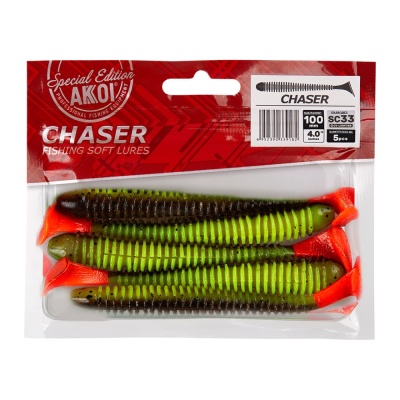 Силиконовая приманка AKKOI CHASER 100mm SC33
