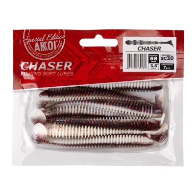 Силиконовая приманка AKKOI CHASER 88mm SC30
