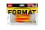 Силиконовая приманка FORMAT PIONEER 74mm F16