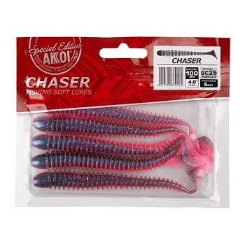 Силиконовая приманка AKKOI CHASER 100mm SC25