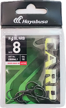 Крючки HAYABUSA К-1 BL NRB  №8