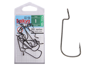 Крючки Saikyo BS-3324 BN № 1 (10шт.)