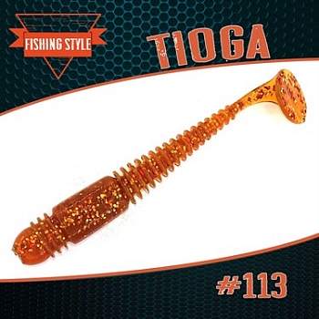 TIOGA 3.3" (83мм) уп.6 шт. #113 MOTOR OIL