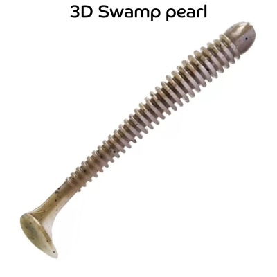Силикон. приманки Crazy Fish Vibro Worm 3.4  13-85-3d-6 
