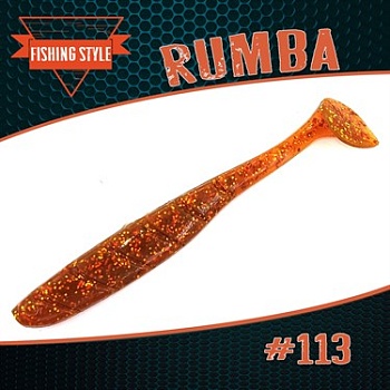 RUMBA  2.5" (64мм) уп.10шт. #113 MOTOR OIL