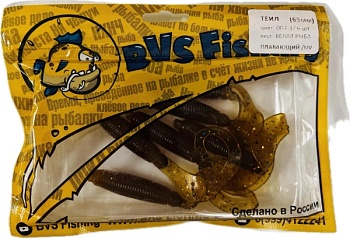 Силиконовая приманка BVS Fishing ТЕИЛ (65 мм) цвет: 007-1 (6 шт./уп.)