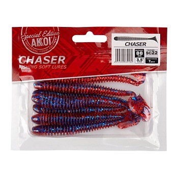 Силиконовая приманка AKKOI CHASER 88mm SC22