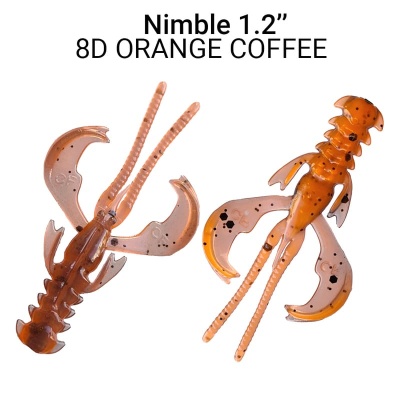 Силикон. приманки Crazy Fish Nimble 1.2  76-30-8d-6