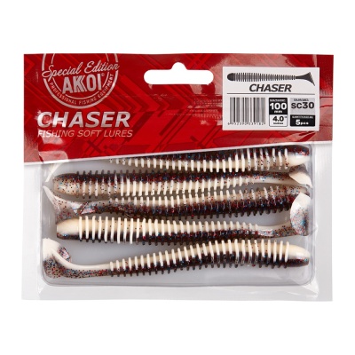 Силиконовая приманка AKKOI CHASER 100mm SC30