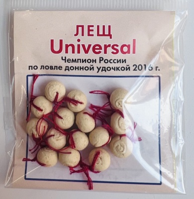 Бойлы универсал 6мм оснащенные(лещ)