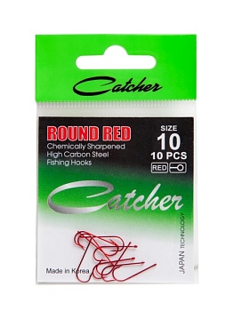 Крючок Catcher Round  Red  № 10