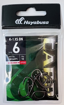 Крючки HAYABUSA К-1  BN XS №6